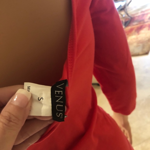 Form fitting Red Dress. (Clearance) - Picture 1 of 5